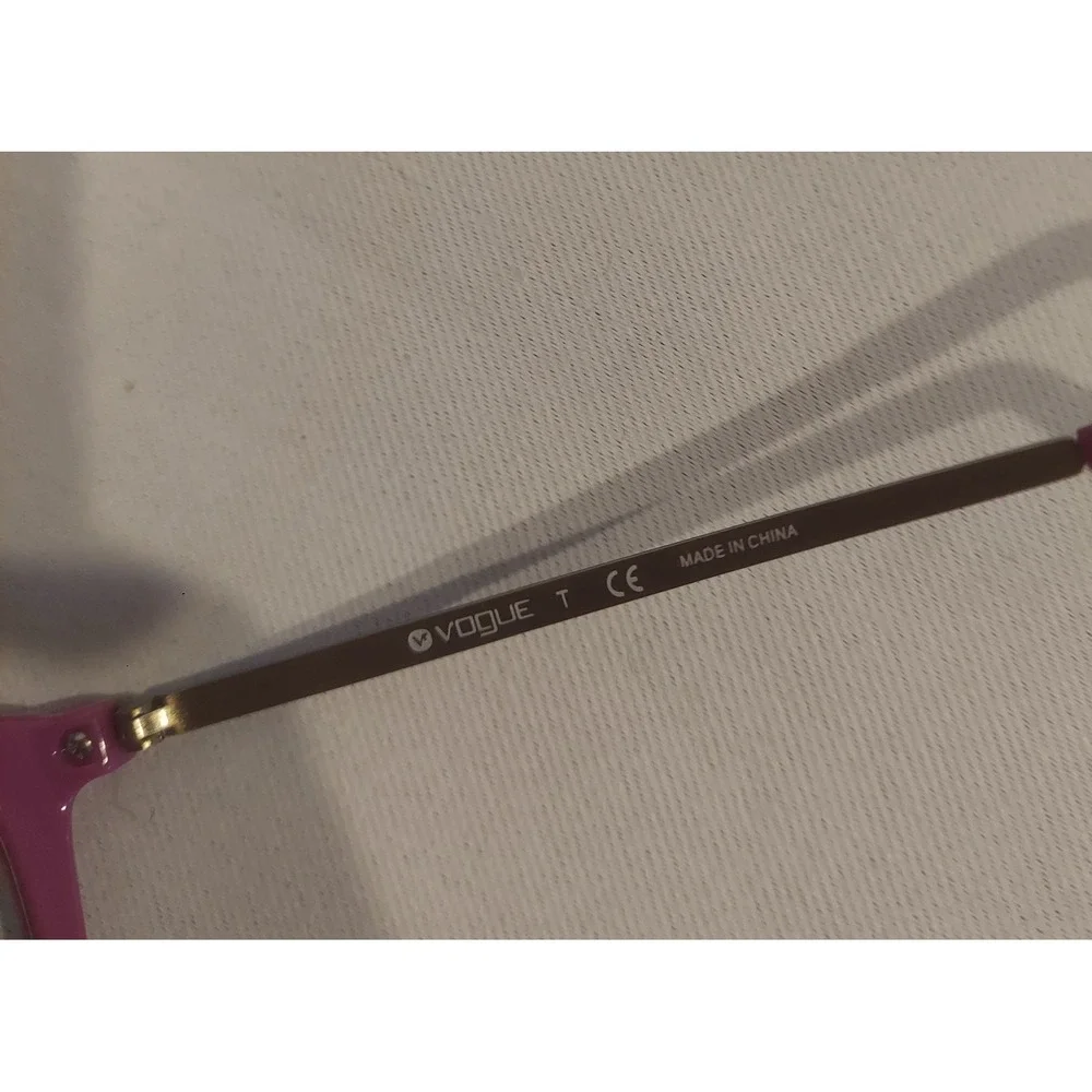 Vogue Womens Cyclamen (Pink Purple) Cat Eye Full Rim Eyeglass Frames VO5152 2595